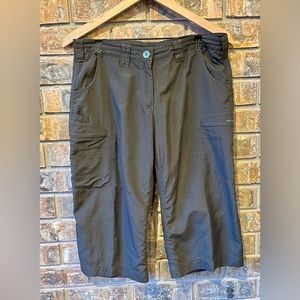 ExOfficio Capris Women’s 8 Hiking Travel Charcoal